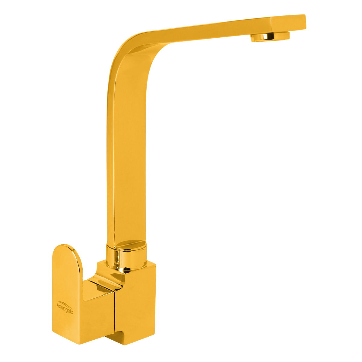 Swan Neck Pillar Cock Foam Flow with Base Flange - Adore