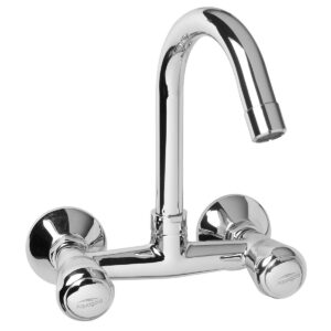 Sink Mixer Foam Flow with J-Spout (SS) - Fine