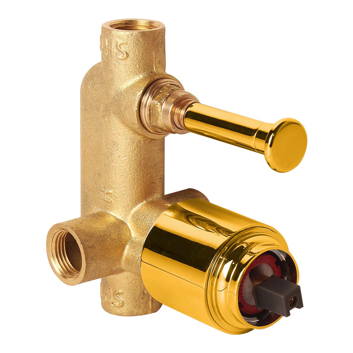 Concealed set for 2-Inlet High Flow Single Lever Divertor (40mm Cartridge) - Concealed Sets