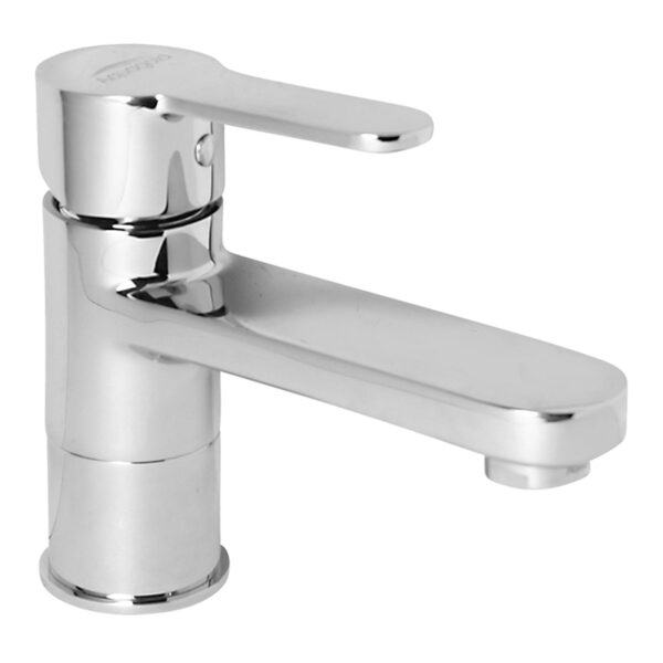 Basin Mixer Single Lever with 600mm Long Braided Hoses - Divine