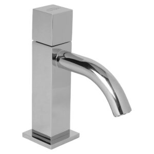 Full Brass Square with Round Spout Pillar Cock Foam Flow