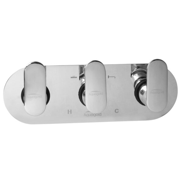 Exposed Set for Concealed Mixer - Aura