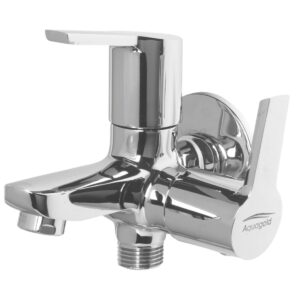 Two Way Tap FOAM FLOW with Wall Flange (Double Handle) - Elegant