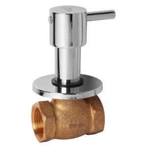 Flush Cock 25mm,1" with Sliding Wall Flange - X-plore