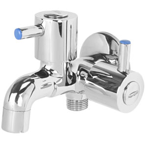 Two Way Tap FOAM FLOW with Wall Flange (Double Handle) - X-plore