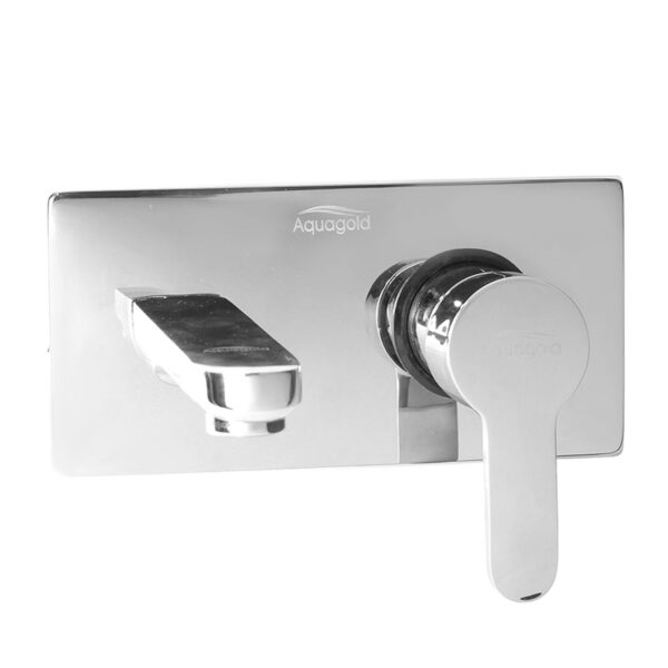 Exposed Set for Wall Mounted Basin Mixer (40mm Cartridge) - Divine