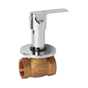 Flush Cock 25mm,1" with Sliding Wall Flange - Mickey