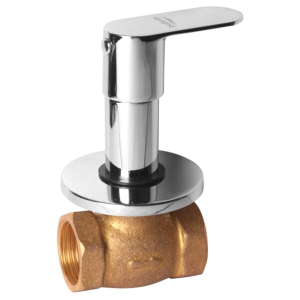 Flush Cock 25mm,1" with Sliding Wall Flange - Aura