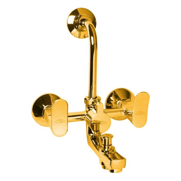 Wall Mixer 3-in-1 with Bend FOAM FLOW (with Cartridge System) - Noor