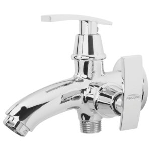 Two Way Tap FOAM FLOW with Wall Flange (Double Handle) - Evara