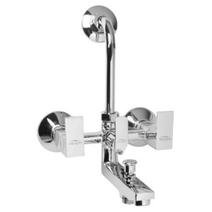 Wall Mixer 3-in-1 with Bend FOAM FLOW (with Cartridge System) - Syra