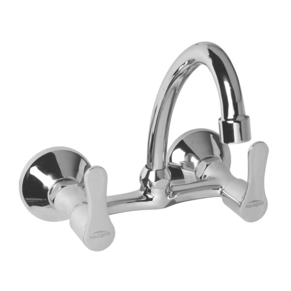 Sink Mixer FOAM FLOW (Brass Pipe Spout) - Antique