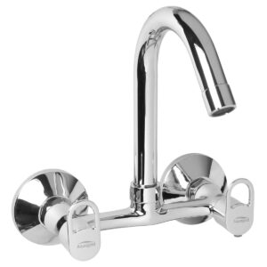 Sink Mixer Foam Flow with J-Spout (SS) - Wave