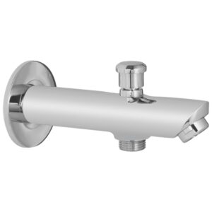 Button Spout with Wall Flange - Aura