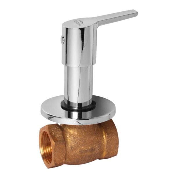 Flush Cock 25mm,1" with Sliding Wall Flange - Elegant