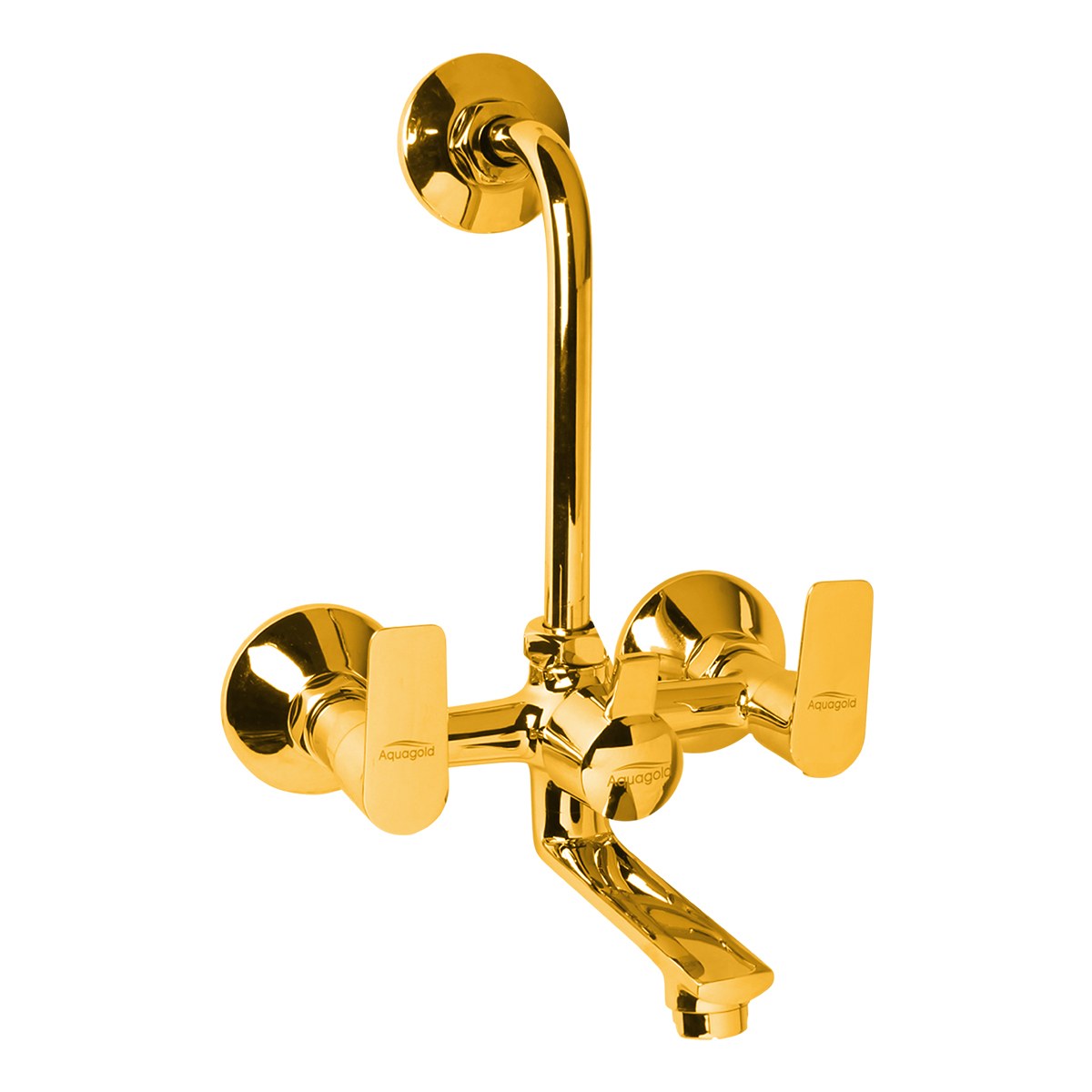 Wall Mixer 2-in-1 with Crutch/Bend FOAM FLOW (with Cartridge System) - Vogue