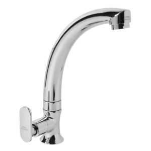 Swan Neck Pillar Cock FOAM FLOW (C-Type Spout) - Apollo