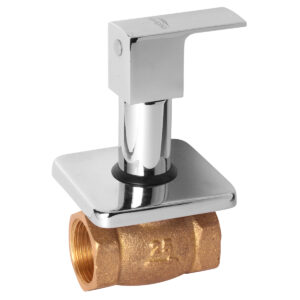 Flush Cock 25mm,1" with Sliding Wall Flange - Syra