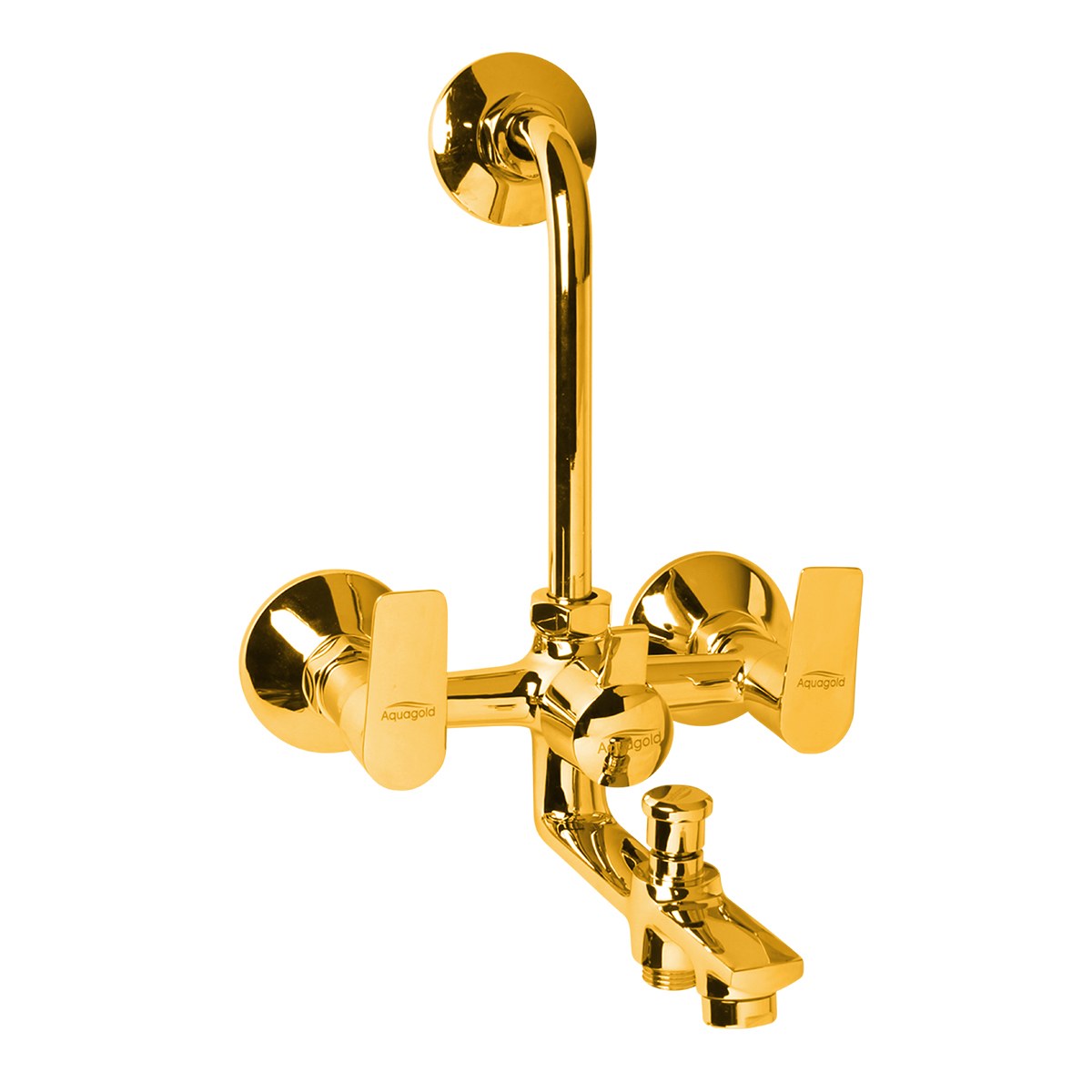 Wall Mixer 3-in-1 with Bend FOAM FLOW (with Cartridge System) - Vogue