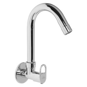 Sink Tap Foam Flow with J-Spout (SS) - Wave
