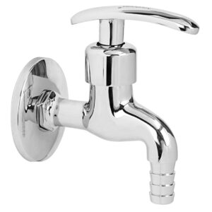 Nozzle Short Bib Cock with Wall Flange - X-lent