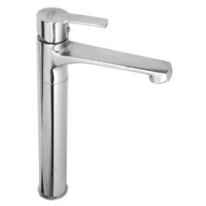 Basin Mixer Single Lever 12" FOAM FLOW with 600mm Long Braided Hoses - Elite