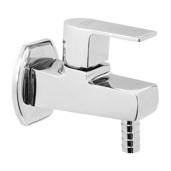 Nozzle Short Bib Cock with Wall Flange - X-cel