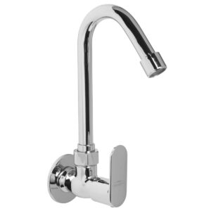 Sink Tap FOAM FLOW with Wall Flange - Aura