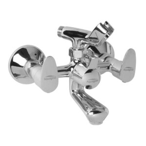 Wall Mixer 2-in-1 with Crutch/Bend FOAM FLOW (with Cartridge System) - Glow