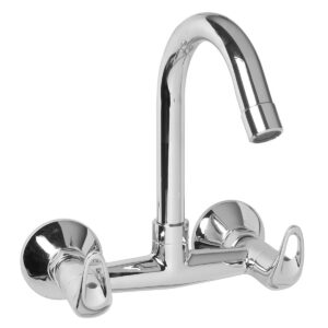 Sink Mixer Foam Flow with J-Spout (SS) - Leeva