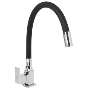 Swan Neck Pillar Cock Foam Flow with Flexible Spout (SF) - Syra