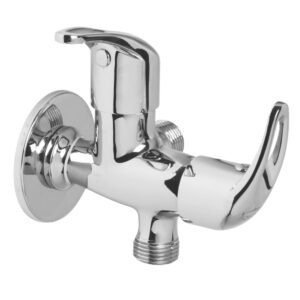 Two Way Angle Valve with Wall Flange - Leeva