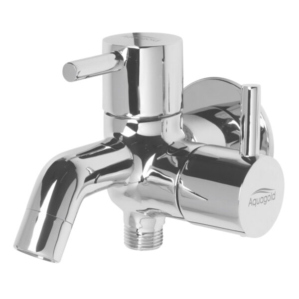 Two Way Tap FOAM FLOW with Wall Flange (Double Handle) - Eternal