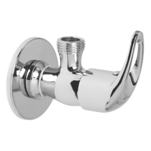 Angle Valve with Wall Flange - Leeva