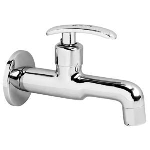 Long Nose Bib Cock FOAM FLOW with Wall Flange - X-lent