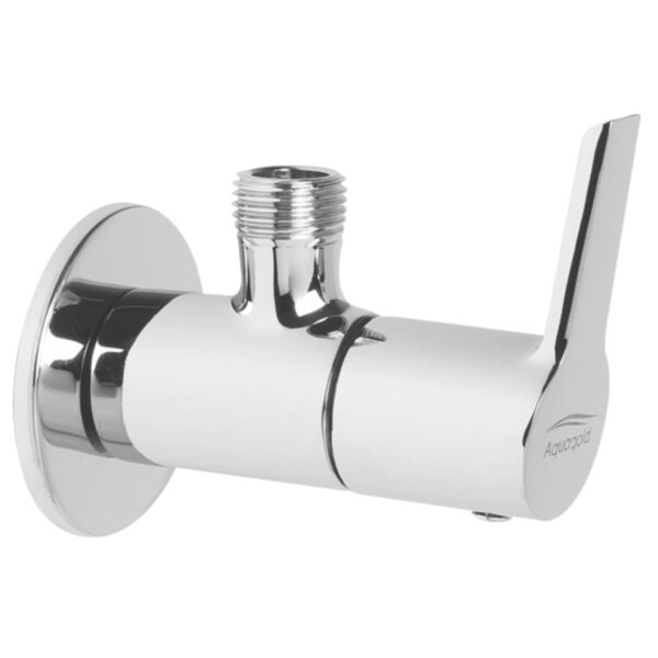 Angle Valve with Wall Flange - Elegant