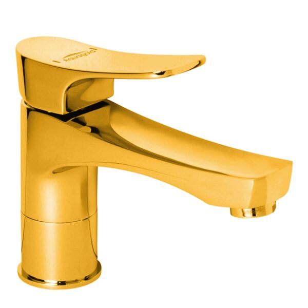 Basin Mixer Single Lever with 600mm Long Braided Hoses - Noor