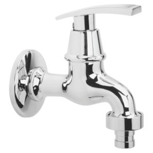 Washing Machine Bib Cock with Wall Flange - Evara