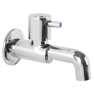 Long Nose Bib Cock FOAM FLOW with Wall Flange - X-plore