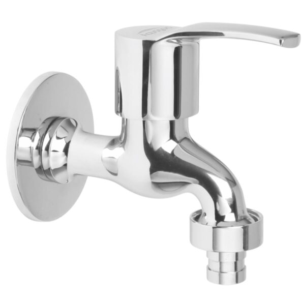 Washing Machine Bib Cock with Wall Flange - Riviera