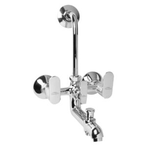 Wall Mixer 3-in-1 with Bend FOAM FLOW (with Cartridge System) - Aura