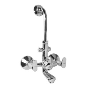 Wall Mixer 3-in-1 with Bend FOAM FLOW (with Cartridge System) - Apollo
