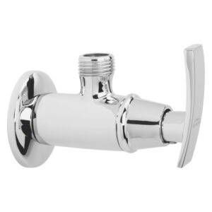 Angle Valve with Wall Flange - Evara