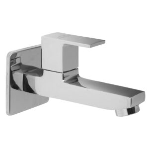 Long Bib Cock FOAM FLOW with Wall Flange - Syra