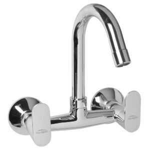 Sink Mixer Foam Flow with J-Spout (SS) - Aura