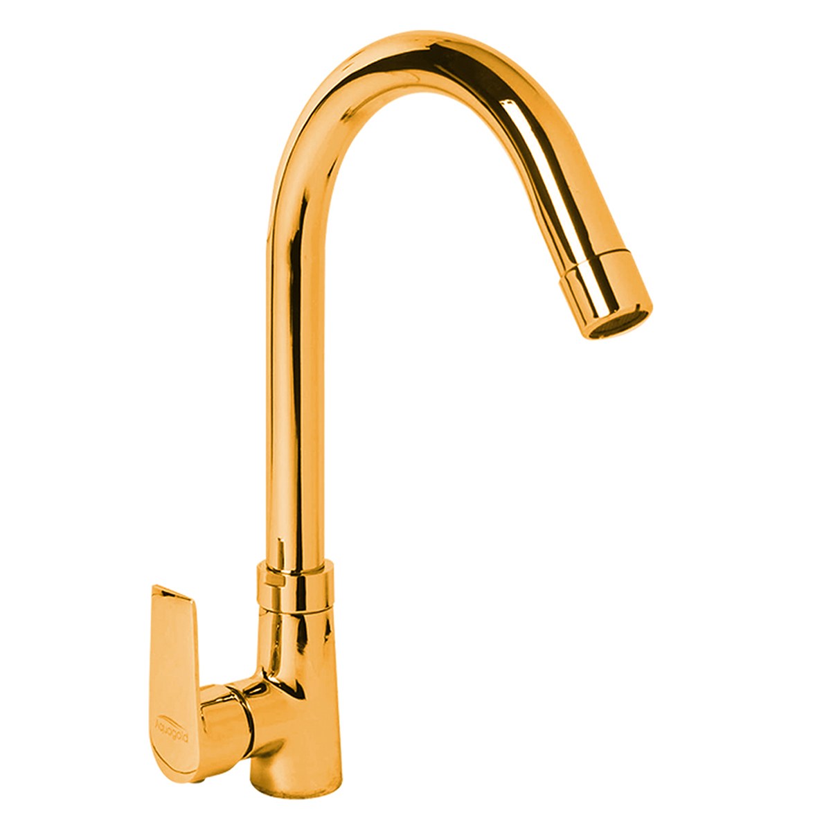 Swan Neck Pillar Cock with Base Flange (Uplift System) - Up-Lift Range