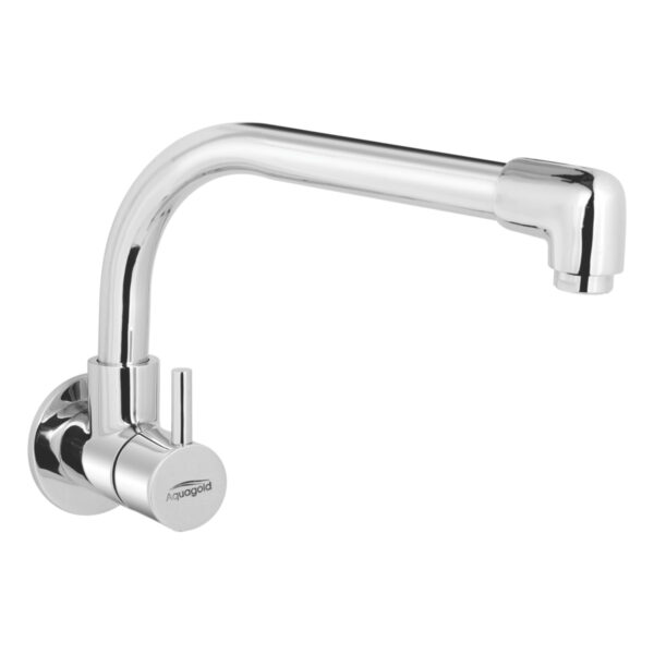 Sink Tap FOAM FLOW with Elbow Spout and Wall Flange - Eternal