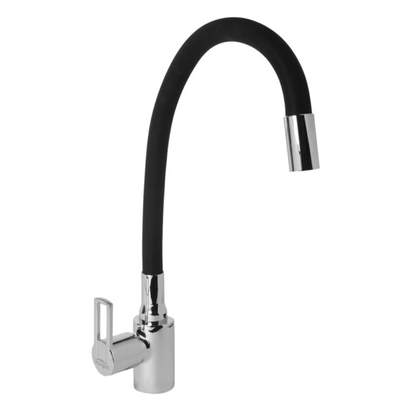 Swan Neck Pillar Cock Foam Flow with Flexible Spout (SF) - Aarvi