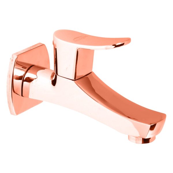 Long Nose Bib Cock FOAM FLOW with Wall Flange - Noor