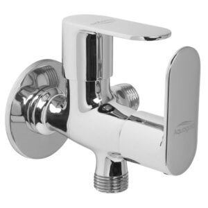 Two Way Angle Valve with Wall Flange - Aura